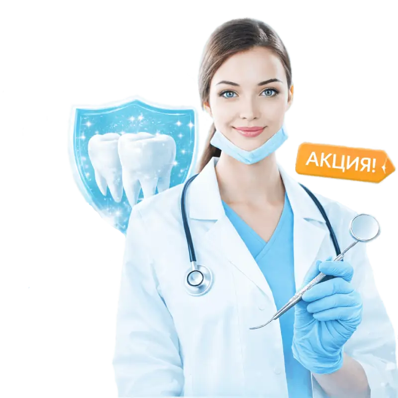 Профессиональная чистка зубов по выгодной цене 3 500 руб.